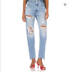 501 Straight in Luxor Street Levi jeans